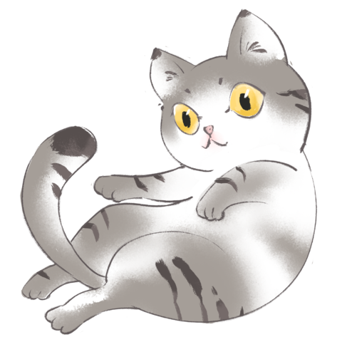 水墨猫设计素材-正版商用图库-爱西西